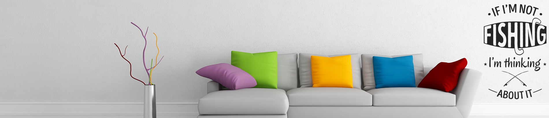 Living Room Vinyl Wall Art