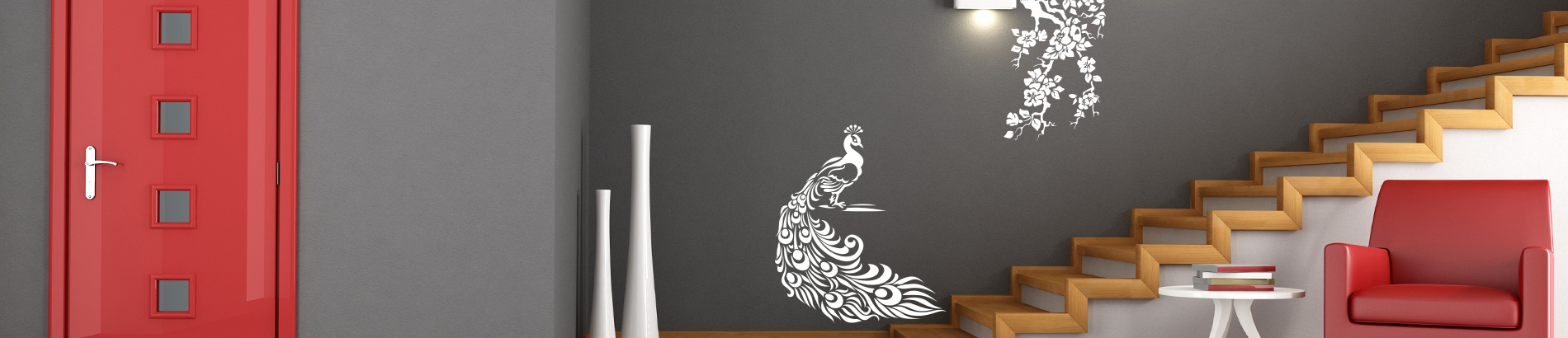 Staircase Vinyl Wall Art