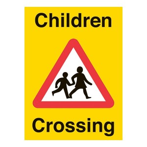 Children Crossing - Portrait