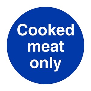 Cooked Meat Only - Square