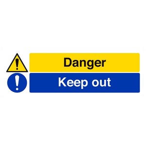 Danger / Keep Out - Landscape