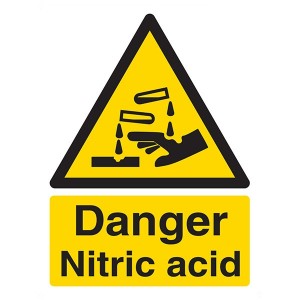 Danger Nitric Acid - Portrait