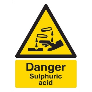 Danger Sulphuric Acid - Portrait