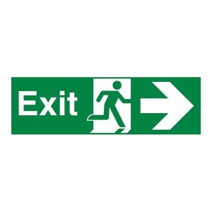  Exit Arrow Right - Landscape