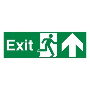  Exit Arrow Up - Landscape