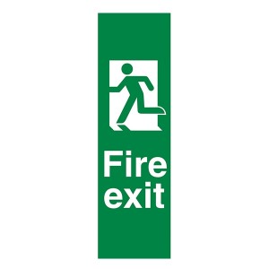 Fire Exit Man Left - Portrait