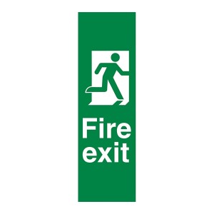 Fire Exit Man Right - Portrait