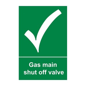 Gas Main Shut Off Valve - Portrait