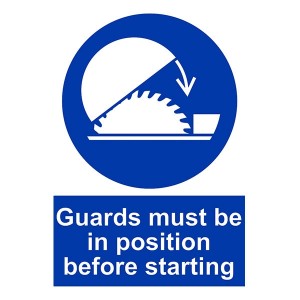 Guards Must Be In Position Before Starting - Portrait
