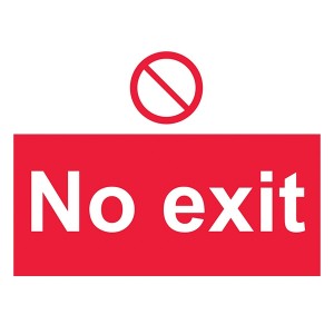 No Exit - Landscape - Large