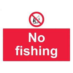 No Fishing - Landscape - Large