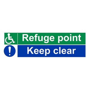 Refuge Point / Keep Clear - Landscape