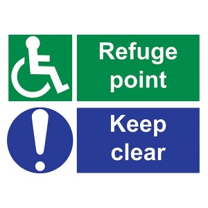 Refuge Point / Keep Clear - Landscape - Large