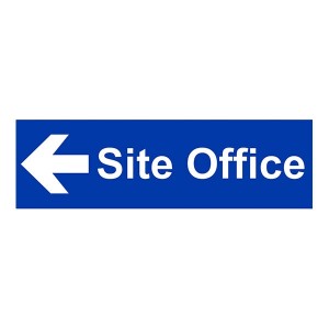 Site Office With Arrow Left - Landscape