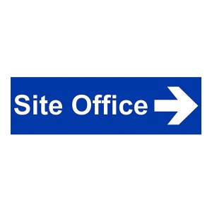 Site Office With Arrow Right - Landscape