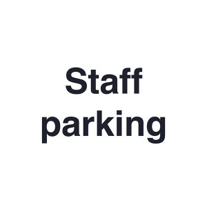 Staff Parking - Landscape - Large