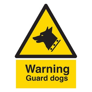 Warning - Guard Dogs - Portrait