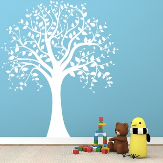 Abstract nature, tree - Kids Room Vinyl Wall Art