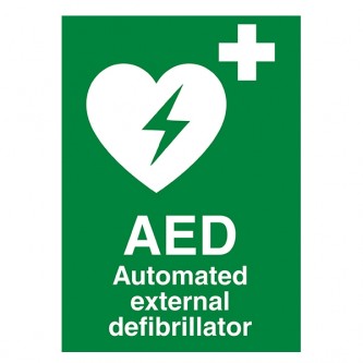 AED - Automated External Defibrillator - Portrait