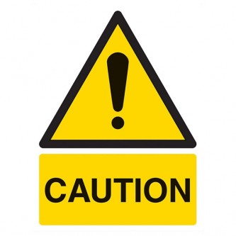 Caution - Portrait