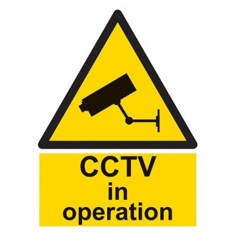 CCTV In Operation - Portrait