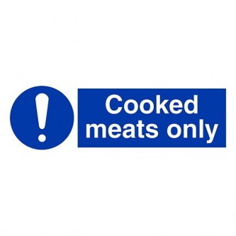 Cooked Meats Only - Landscape