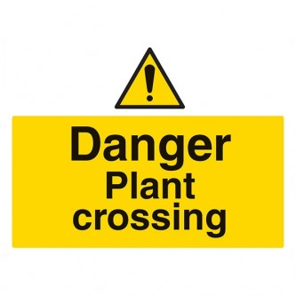 Danger Plant Crossing - Landscape - Large