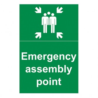 Emergency Assembly Point - With Family - Portrait