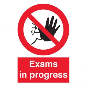 Exams In Progress - Portrait