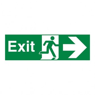  Exit Arrow Right - Landscape