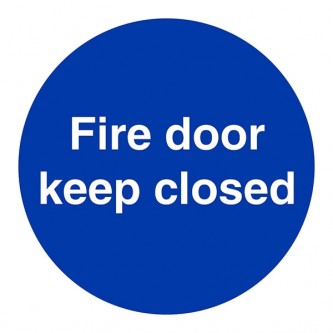 Fire Door Keep Closed - Square