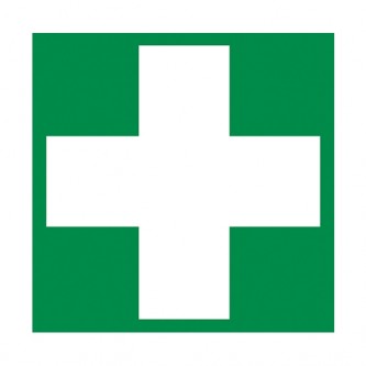 First Aid Symbol - Square