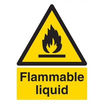 Flammable Liquid - Portrait