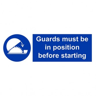 Guards Must Be In Position Before Starting - Landscape