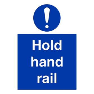 Hold Hand Rail - Portrait