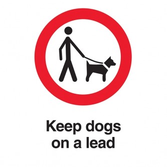 Keep Dogs On A Lead - Portrait