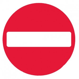 No Entry - Square