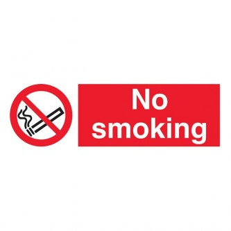 No Smoking - Landscape