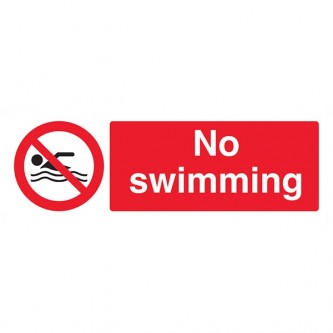 No Swimming - Landscape