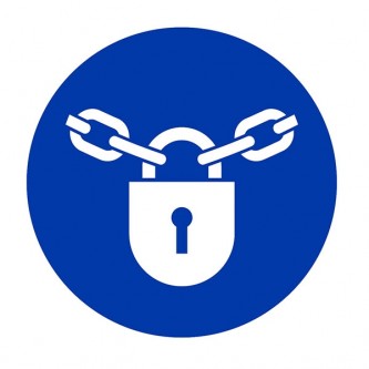 Padlock Symbol - Square