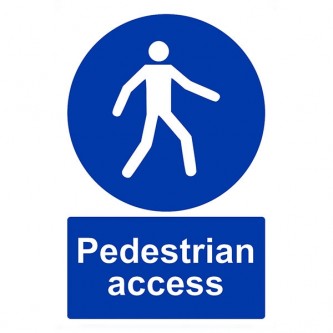Pedestrian Access - Portrait