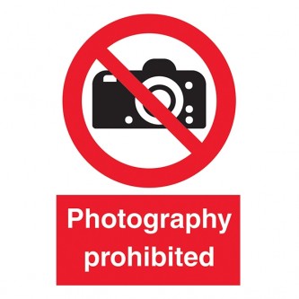Photography Prohibited - Portrait