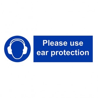 Please Use Ear Protection - Landscape