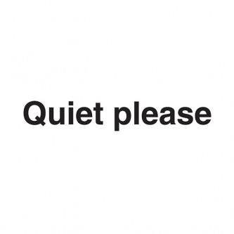 Quiet Please - Landscape