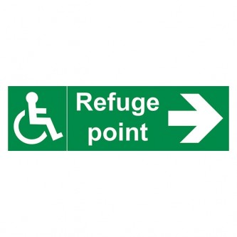 Refuge Point Arrow Right - Landscape