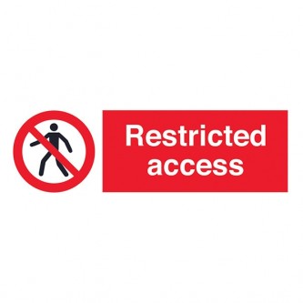 Restricted Access - Landscape