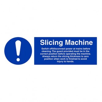 Slicing Machine Instructions - Landscape