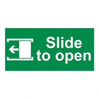 Slide To Open Left - Landscape