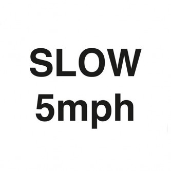 Slow 5MPH - Landscape - Large