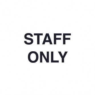 Staff Only - Landscape - Large